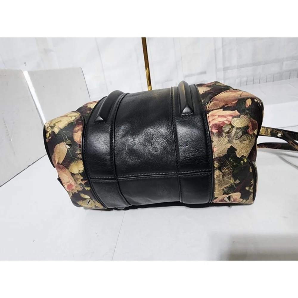 Authentic Givenchy Lucrezia Printed Leather Satchel Bag